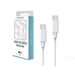Cabo Modorwy MC1104 Tipo C para Tipo C 1m Branco Cabo Modorwy MC1104 Tipo C para Tipo C 1m Branco